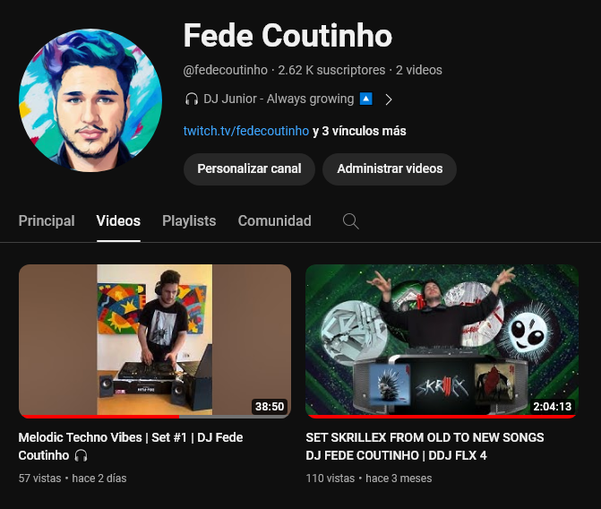 fedecoutinho_'s tweet photo. Otra vez me tocó re-inventar el contenido que hago... Pero al menos lo importante es seguir haciendo, antes que tirar la toalla.. Paso de VideoJuegos a contenido como DJ (Igualmente si me pica el bicho de los juegos me haré otro canal para separar los contenidos 🙈) https://t.co/MdFDoqOzgN