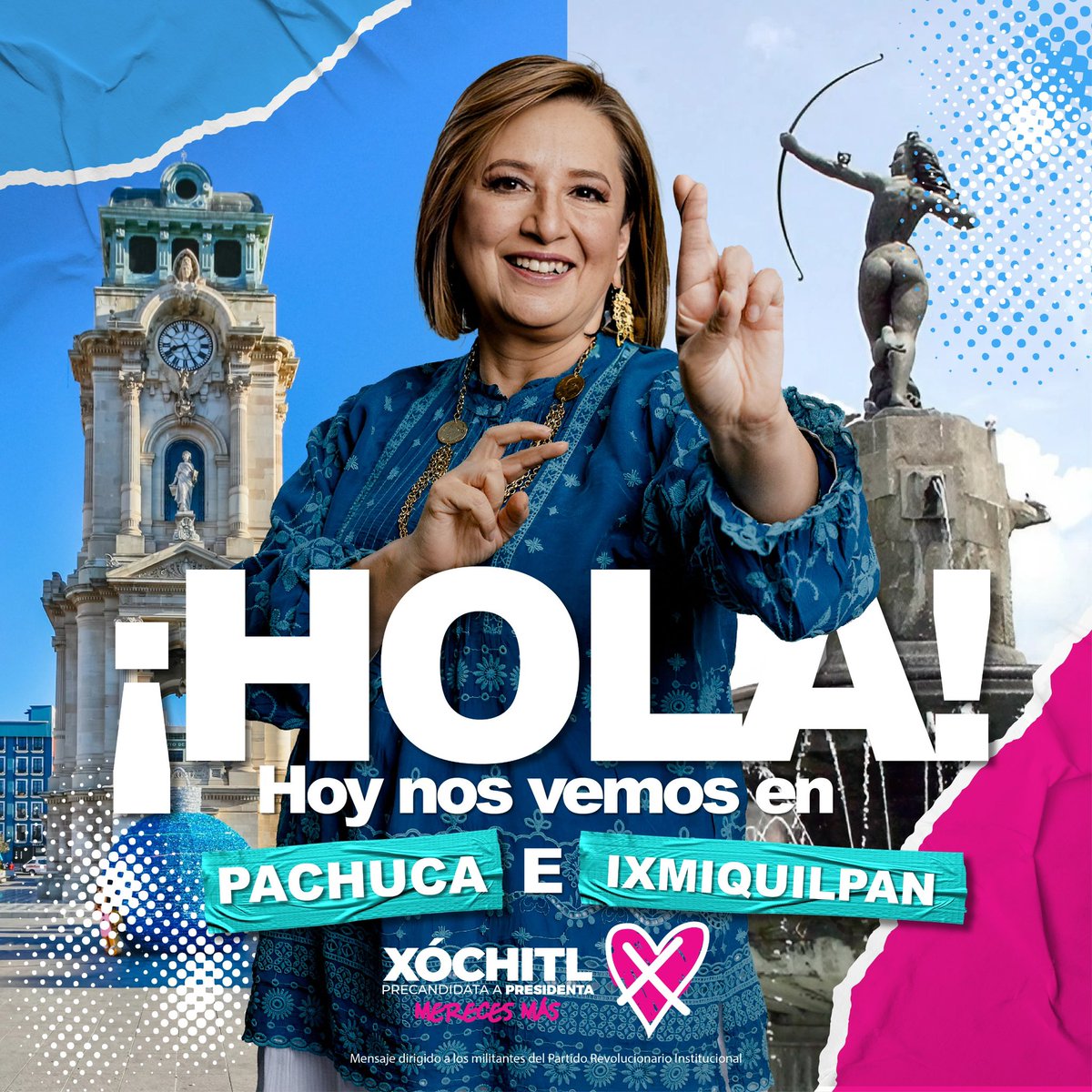 ¡Feliz de estar de vuelta en mis tierras! 

Por acá nos vemos. 🤞🏼

#HidalgoConX
#MerecesMás
