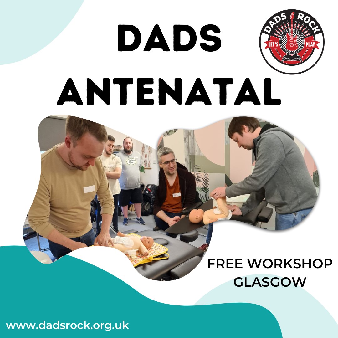 DadsRockOrg's tweet photo. #Glasgow #DadsToBe! πΆ
Come and join our antenatal workshop on Thursday 11th January to find out how to care for and bond with your newborn baby!
Sign up π https://t.co/qgcYpUCOYh https://t.co/uanywVt1U2