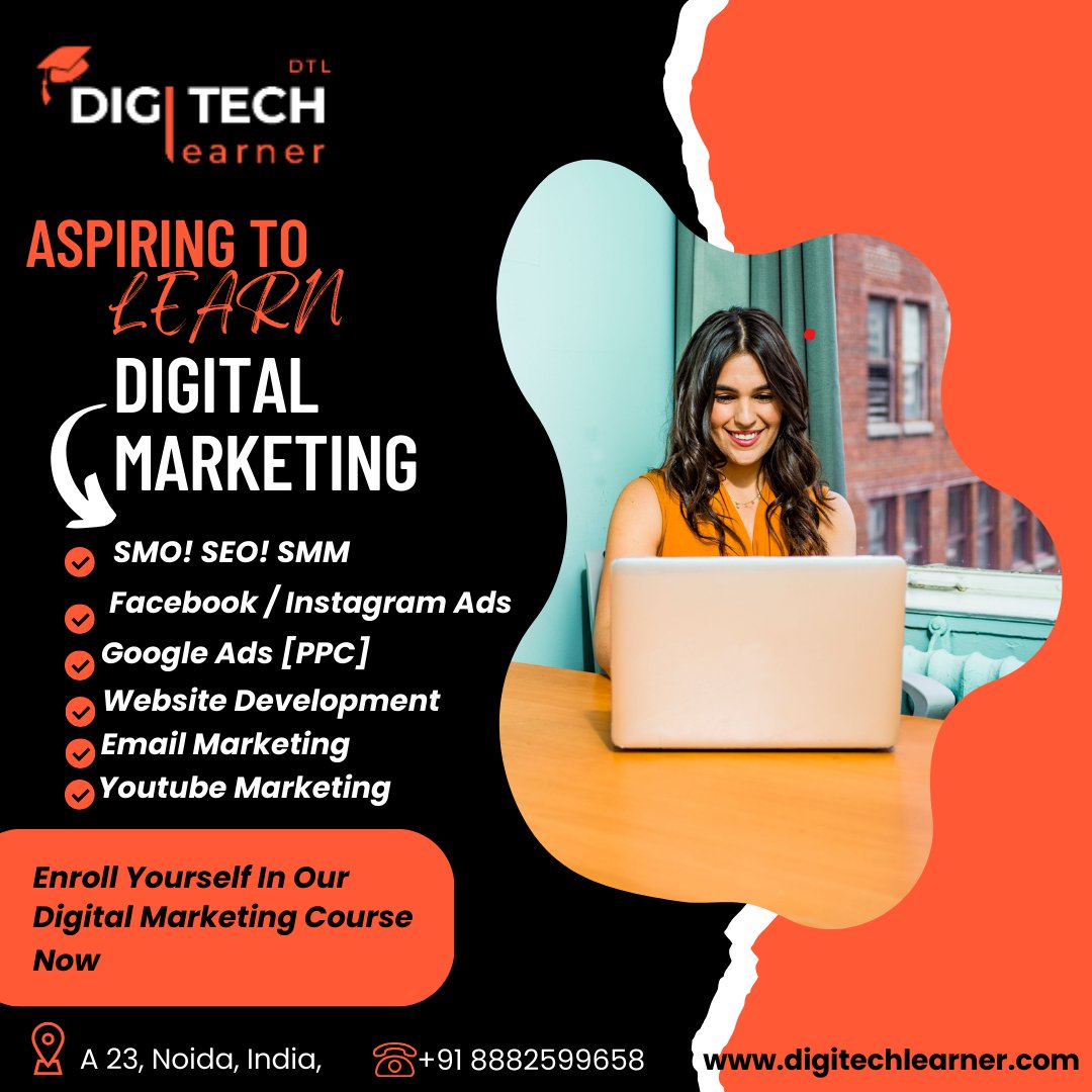 Digitechlearner's tweet image. ASPIRING TO LEARN DIGITAL MARKETING COURSE
Call us today at +91 8882599658 to Apply Now!
For more info digitechlearner.com
#digitechlearner #ExploreIndianIslands  #ExploreIndianIslands #Lakshadweep #INDvsAFG  #GunturKaaram  #XH1MilParty #Happy1MILLIONHeroes #MaheshBabu𓃵