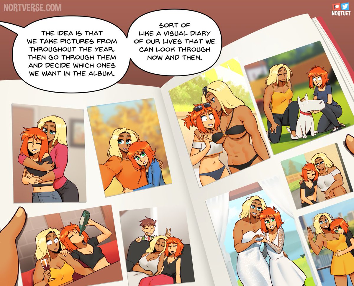 Nortverse: Tara and Beverly tweet media