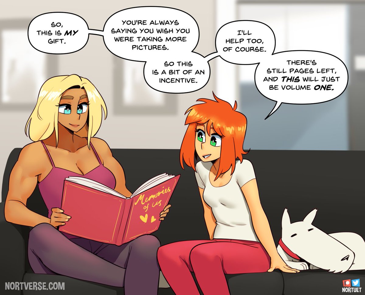 Nortverse: Tara and Beverly tweet media