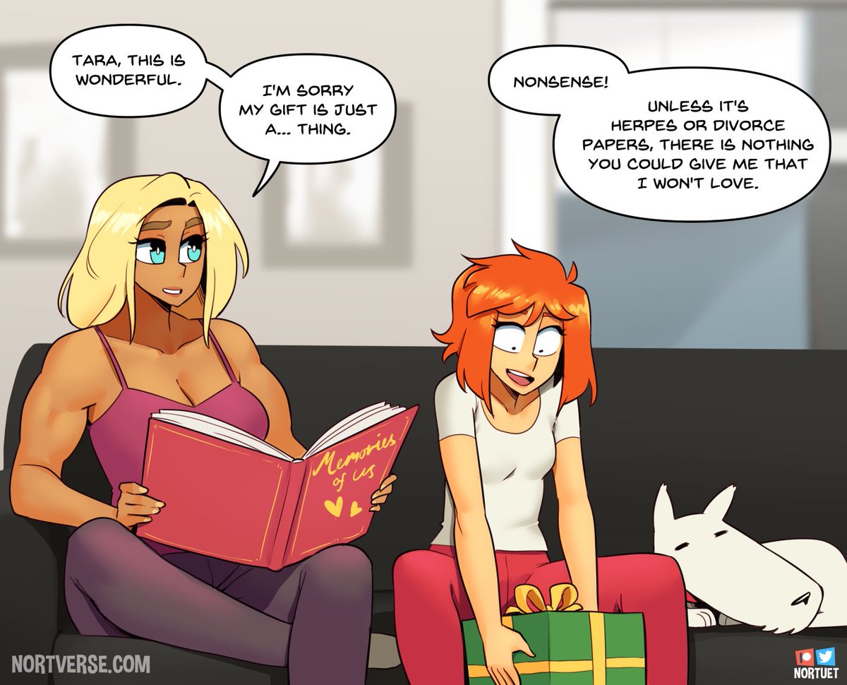 Nortverse: Tara and Beverly tweet media