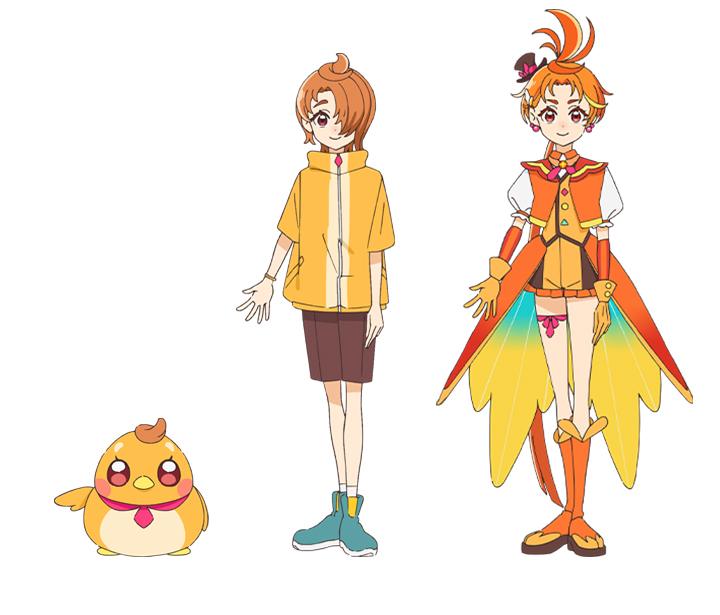 プリキュアに犬ドッグと鳥バードとエテモンキーが揃った 