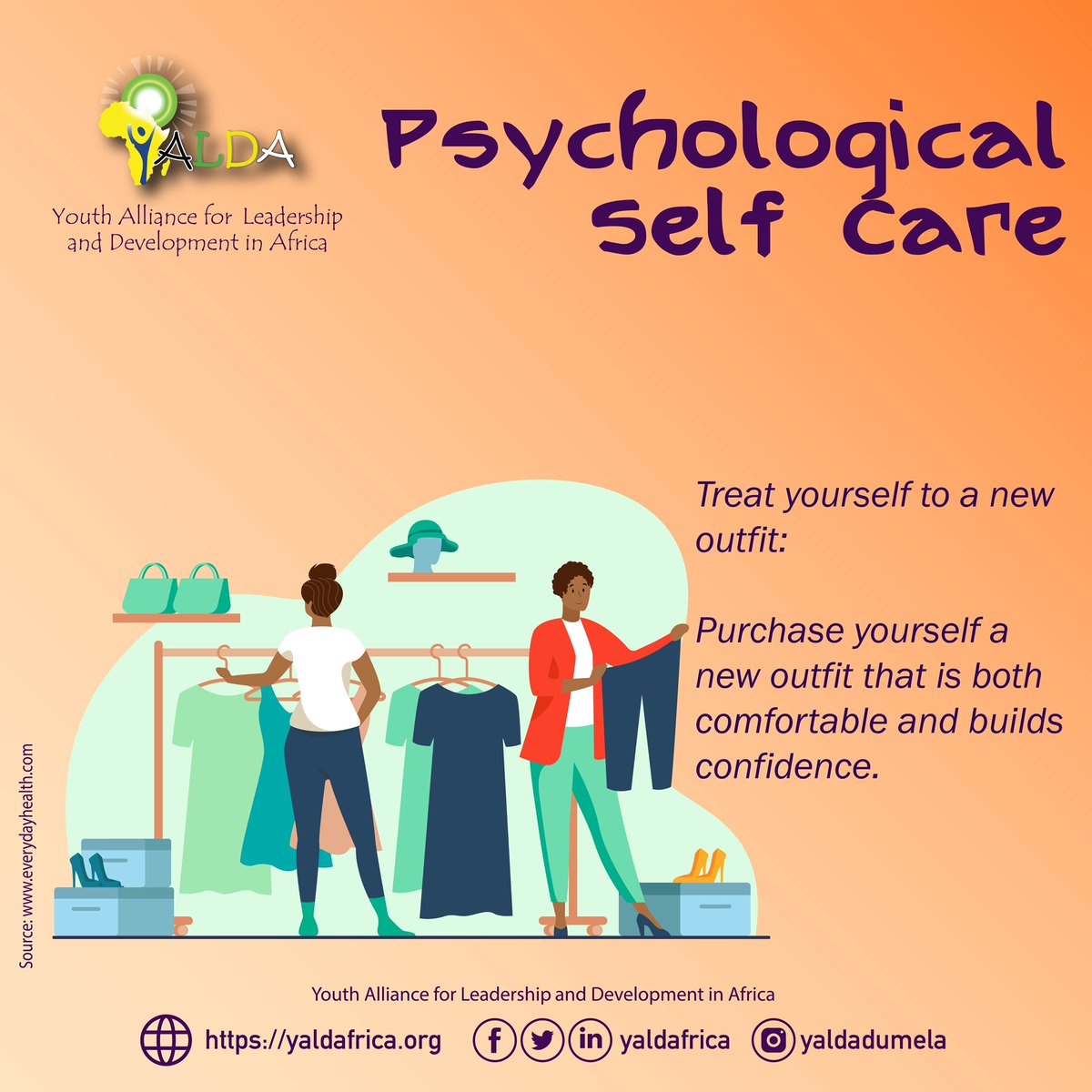 yaldafrica's tweet photo. Are you going back to work after the festive holidays? Treat yourself to a new outfit and set the tone of the new year and better you. When you look good you feel good and it will give you something to look forward to tomorrow.
#WellnessSunday #Recharge #RechargeSunday #ShareYourThoughts #SundayCalm #yalda4health