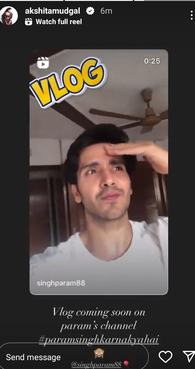 Cloud nine wali feelings 😭❤️❤️
#parakshita #paramsingh #akshitamudgal