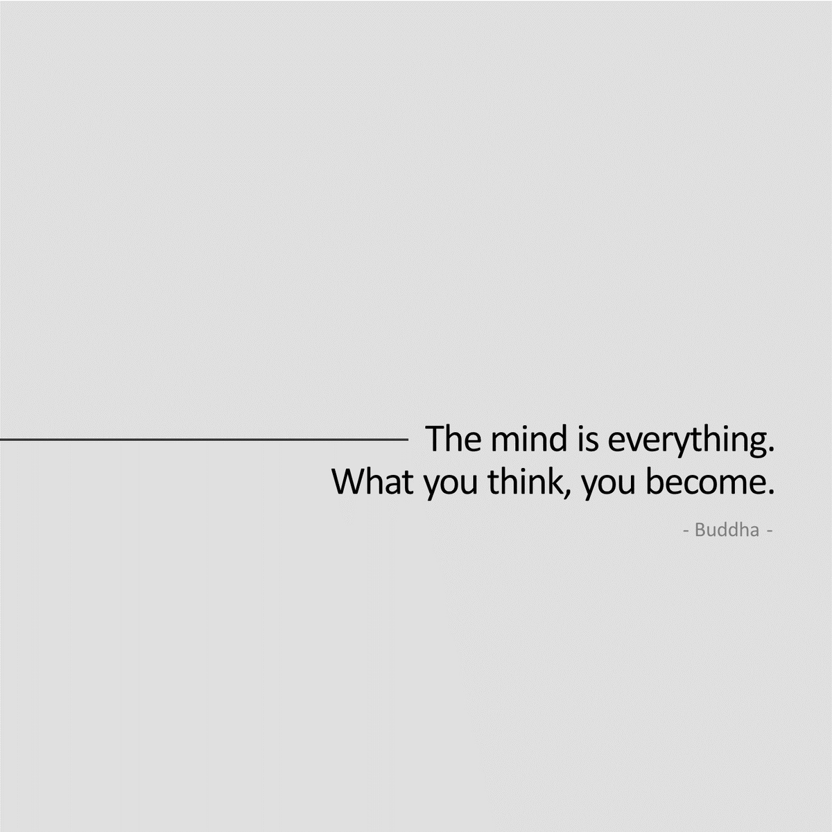Acutoronto's tweet photo. "The mind is everything. What you think, you become."  Buddha 🤔

#acutoronto #tcm #acupuncture #quote #buddha
#chinesemedicine #mindfulness https://t.co/0uXQnRXq04