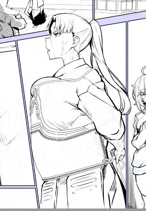 新しく凛としたイケメン系チンポ女(デカパイ)を描いてます
ちんちんをいやらしくねっとり扱かれても堕ちなさそう 勝てそう 