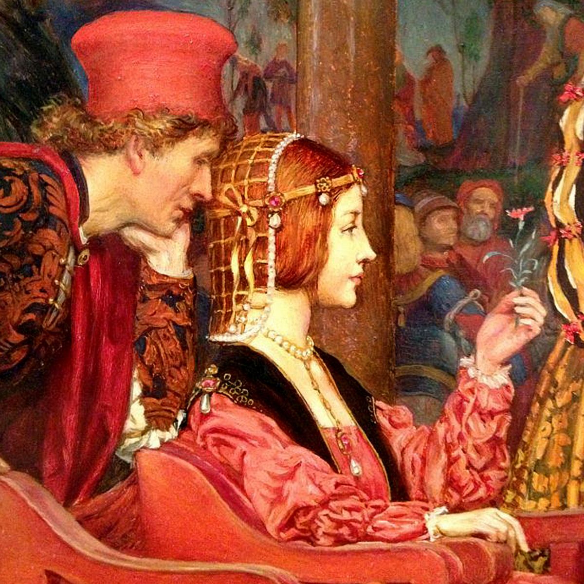 petermitche11's tweet photo. What an eye opening introduction to one of my favourite Pre Raphaelite artists Eleanor Fortescue Brickdale. Well done @PreRaphPodcast  

This detail from The Forerunner is amazingly only about 10cm wide. Go and see it at @LeverArtGallery 

https://t.co/y4uh5CMv7F https://t.co/rGz03fTjrY