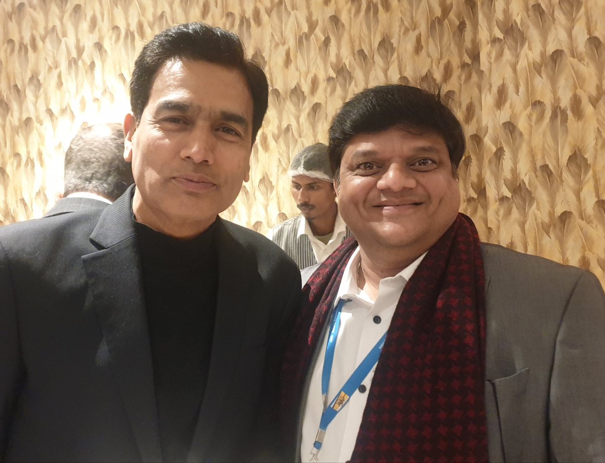 shashankjjain's tweet photo. Met the renowned journalist Sayeed Ansari of AajTak at the Rotary conference today. What a vibe! 🌟 #SayeedAnsari #AajTak #RotaryConference https://t.co/lbduuVpRbv