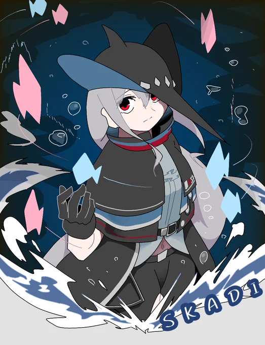 スカジ#アークナイツ 