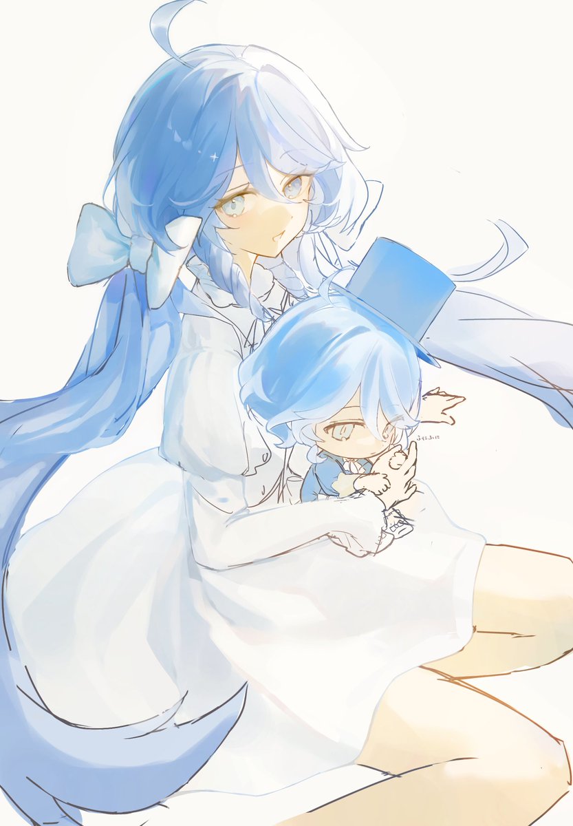 miyabina_tsuru's tweet photo. 初期案フリーナちゃん💧✨
#Furina https://t.co/V3of4LlQN4