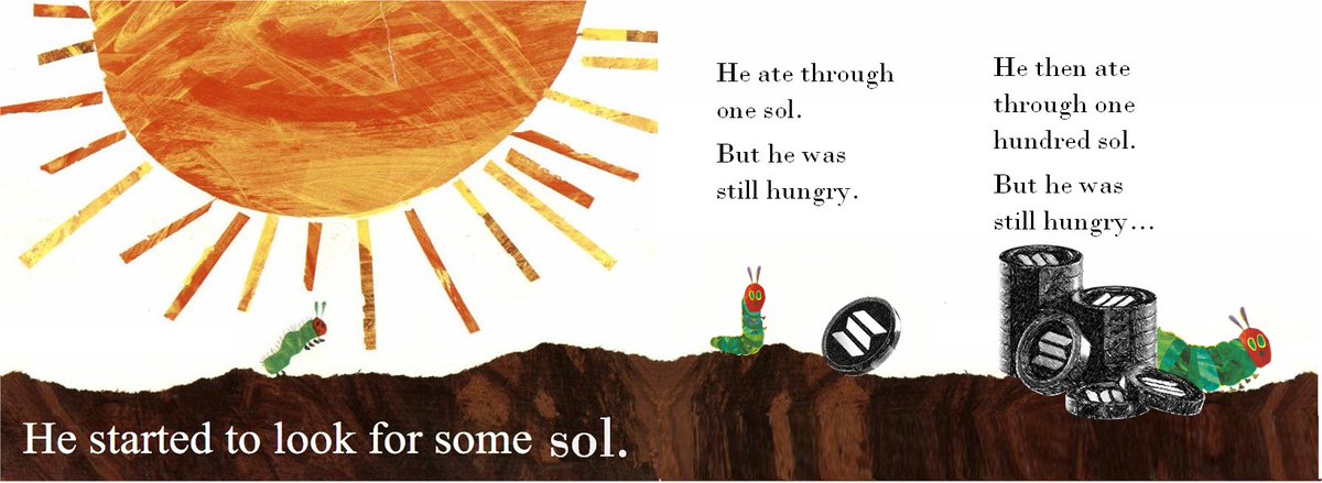 veryhungry_sol's tweet photo. How many legs do a caterpillar have? 
A LOT $HUNGRY 

#Solana https://t.co/nw38Mu5UP4