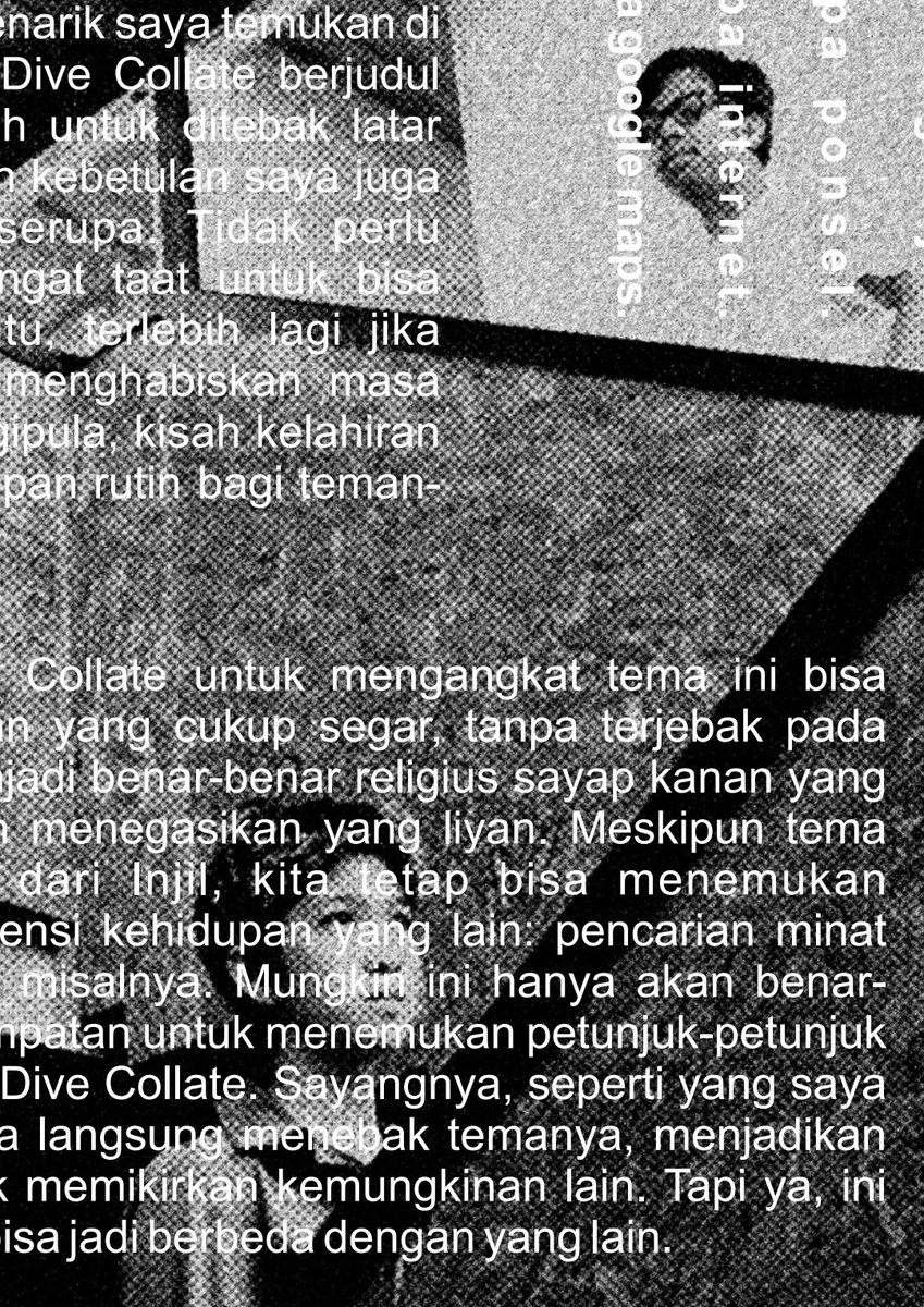 Kuntilawak's tweet photo. Halo, kenalin. Ini Intro Magz. Dia berhasil lolos kurasi Bandung Zine Fest 2024. Isinya 25 rilisan musik pilihan kami di 2023 berikut ulasannya. Ini zine musik cetak pertama gue dan kawan-kawan.

OPEN PO Intro Magz, 50 halaman hitam putih, cover linen dan isi matte paper 120. https://t.co/UIZ8oCrAUy