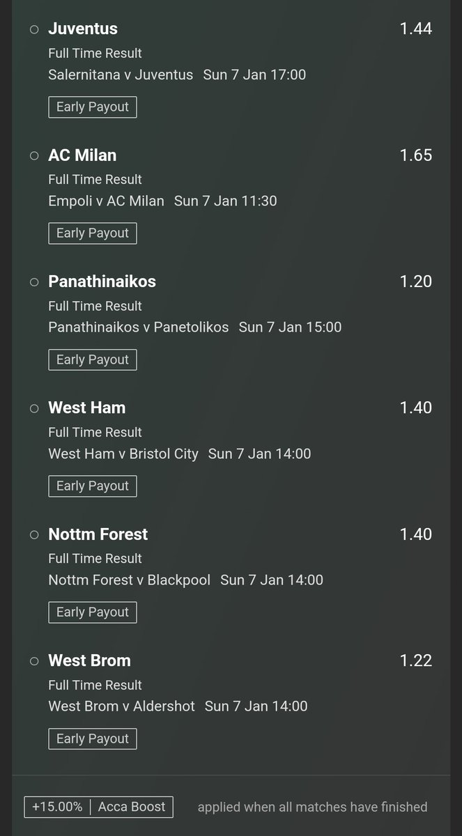 MolarBets's tweet photo. 🤑⚽️ Today's Football Acca ⚽��🤑
https://t.co/HX0iIwXNHV

#FootballAcca
#AccumulatorTips
#BigOddsAcca
#WinningAcca
#SoccerAccumulator
#BetToWin
#FootyAcca
#SportsBetting https://t.co/FGGQd3TkUr