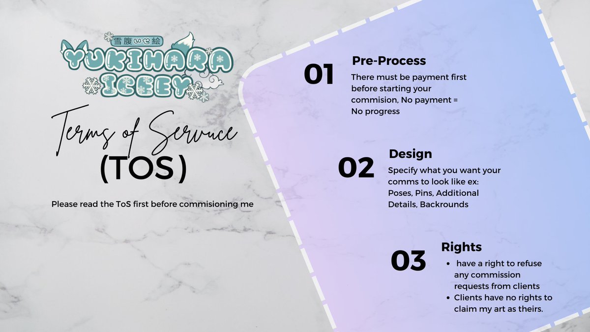 YukiharaIceey's tweet image. January Art Commisions Open