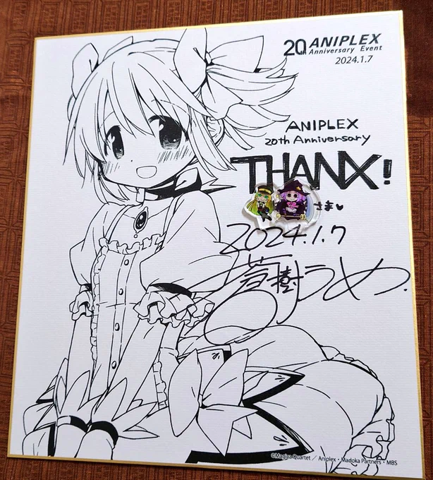 うめてんてーのサイン会行ってきました!家宝!😭✨
(本名で書いていただいたのでアリかりで隠してあります) 