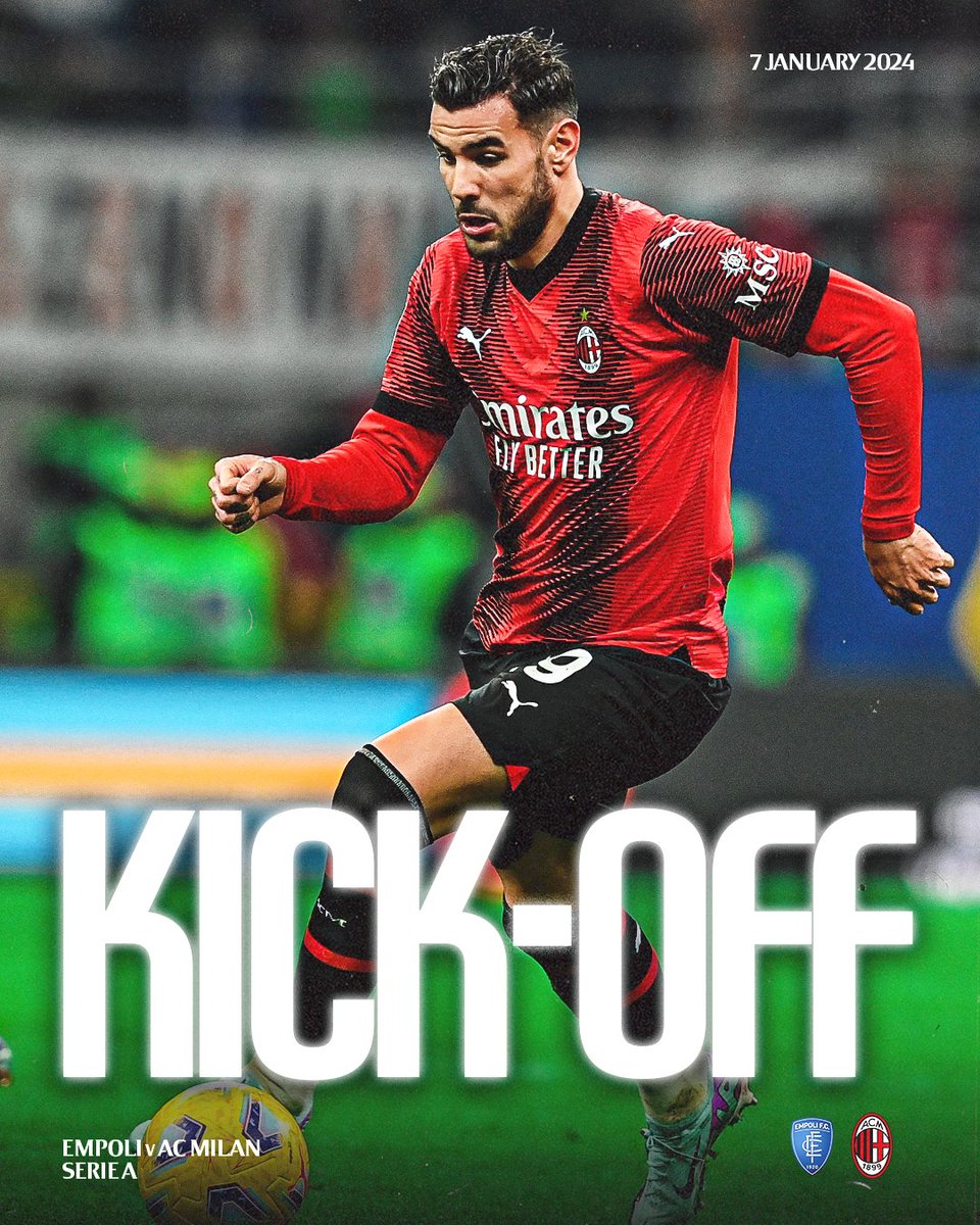 acmilan's tweet photo. Underway at the Castellani! Forza ragazzi!!! 💪

#EmpoliMilan #SempreMilan https://t.co/Mp8OzDH193