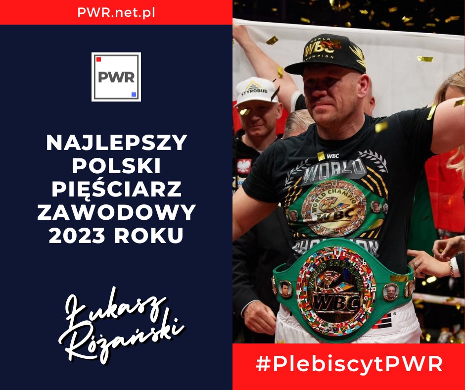 Począwszy od dziś, prezentować będę zwycięzców poszczególnych kategorii #PlebiscytPWR za 2023 rok. Na początek @RozanskiBoxi, 'Najlepszy polski pięściarz zawodowy 2023 roku'. #boks #boxing