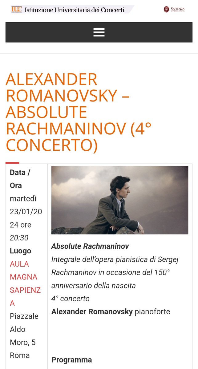 Stefanocomics's tweet photo. Non solo Modena.
Meno 16 giorni allo show a Roma di Alexander Romanovsky, il filo-Putin che suonò a #Mariupol per celebrare i massacratori russi.
@IucSapienza @SapienzaRoma @comuneroma @gualtierieurope fanno finta di niente.
Dopo Padova, anche Roma ignorerà la strage del teatro ? https://t.co/oookyKo2Jj