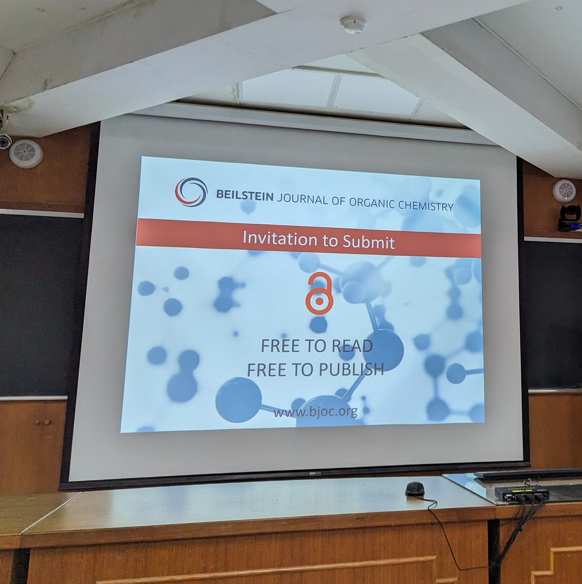 henloeditorfren's tweet image. Had a blast yesterday representing the #BJOC at #IOBOS 2024 (National Chung Hsing Uni #NCHU #Taiwan).

Great lectures 🎤, outstanding hospitality 🙏🏼, and a delicious dinner party 🥢

Loking forward to attending this symposium again in the future.

Many thanks to the organizers!