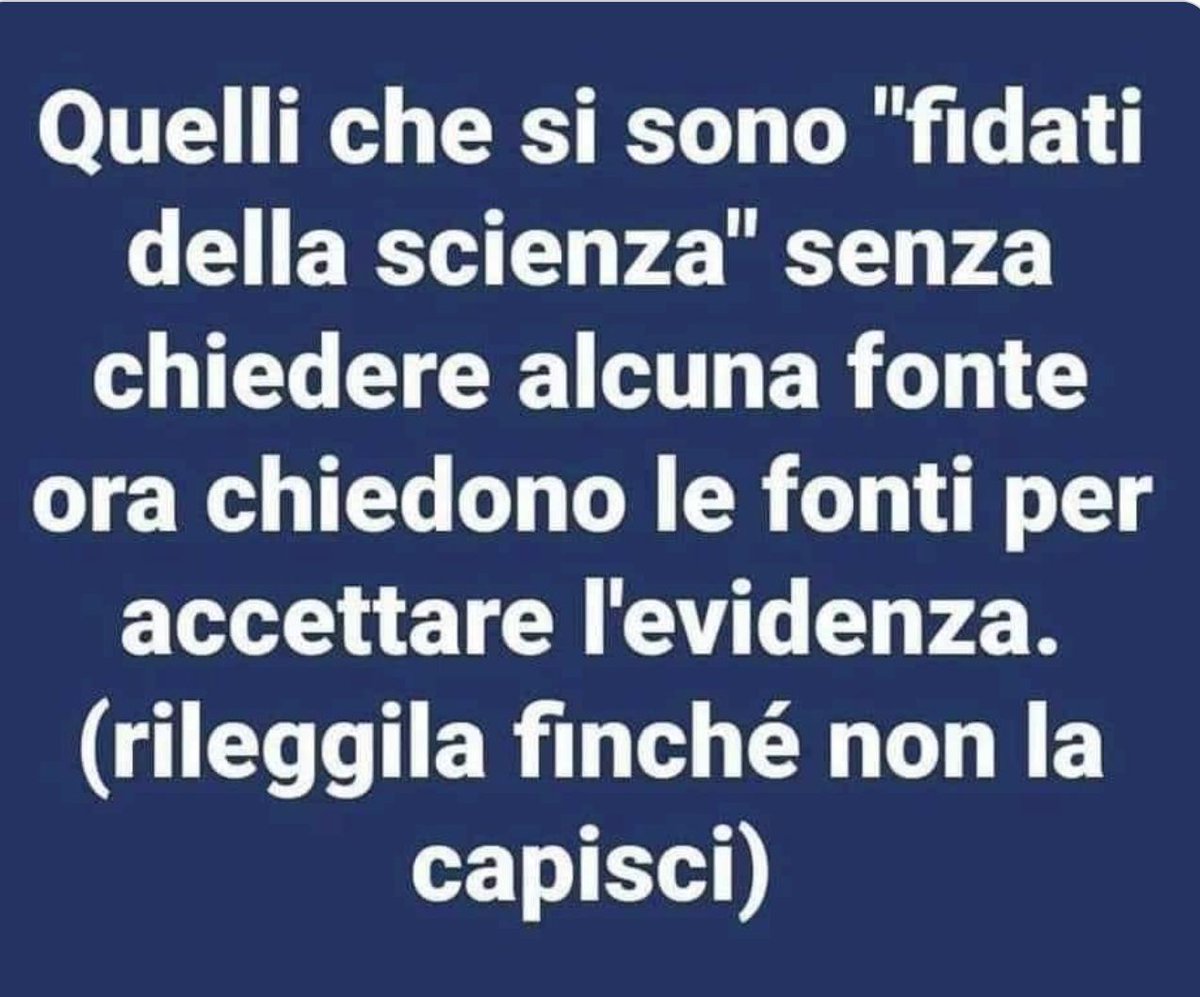 Massimo71000's tweet photo. Te che sei un pluri forato💉💉💉💉 rileggila di nuovo 👇 https://t.co/rLgRziVdcu