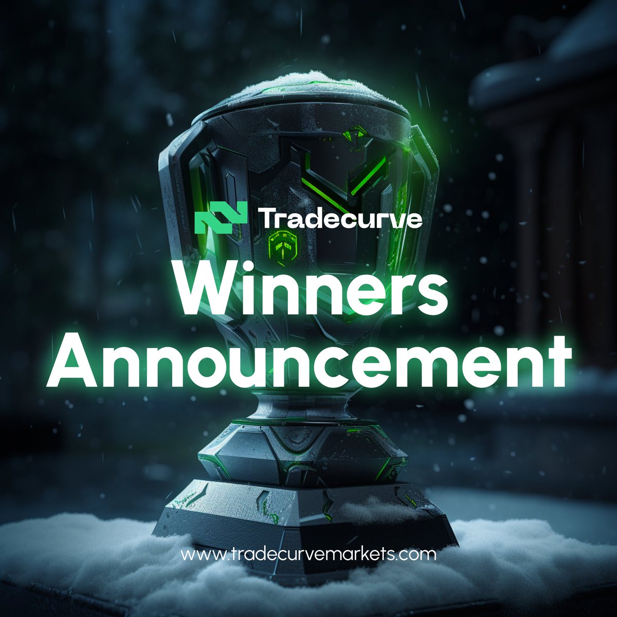 Tradecurveapp's tweet photo. 🌟 Winners Announcement for the TradeCurve's 12 Days of Christmas Celebration 

Special thanks to our amazing $TCRV community for making this event a huge success. 

🚀 Winners, check your emails for the prize details! 📧 

https://t.co/J2A4qMiGSf https://t.co/xruu6GwY0X