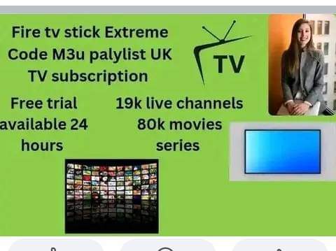 #JoeyBartonHi mate,We are providing world wide TV channels according to your choice,you can get on your Firestick, Android Tv, Smart TV or Mobile Mac Box ect by installing an application.
WhatsApp us.
wa.me/+971569403536