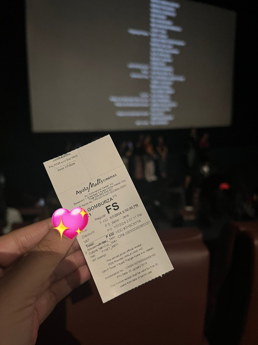 Watched GOMBURZA for the second time! Maraming salamat sa napaka gandang pelikula na to @GomBurZaFilm at salamat @pawssionproject sa block screening 🤍