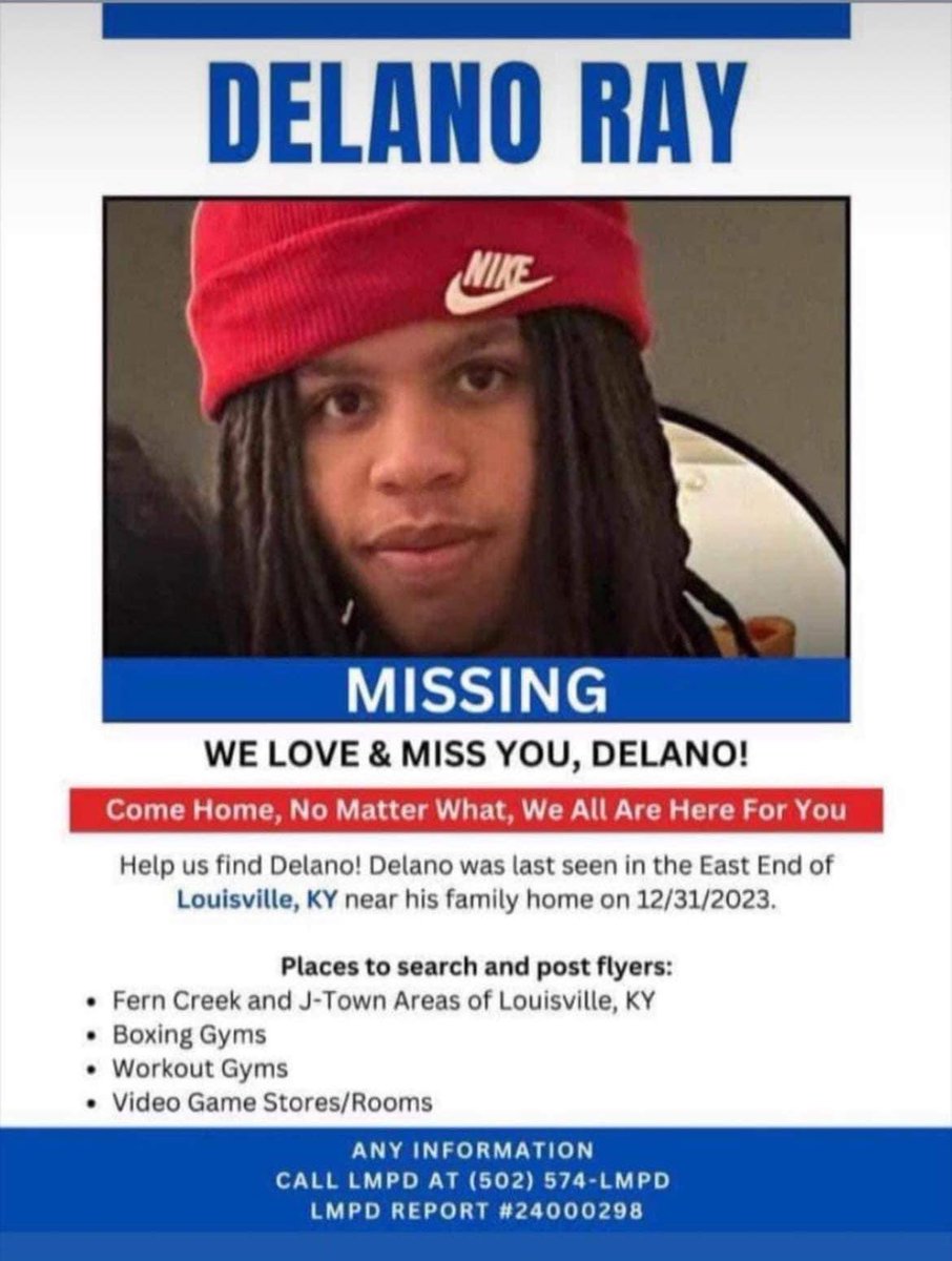 Delano Ray 20, went missing on New Year's Eve after taking a zTrip ride. The family and local authorities have been investigating. When they asked the driver what address he took Delano to. He said he turned his meter off at 7 p.m. and did not pick up Delano. More info below ⬇️