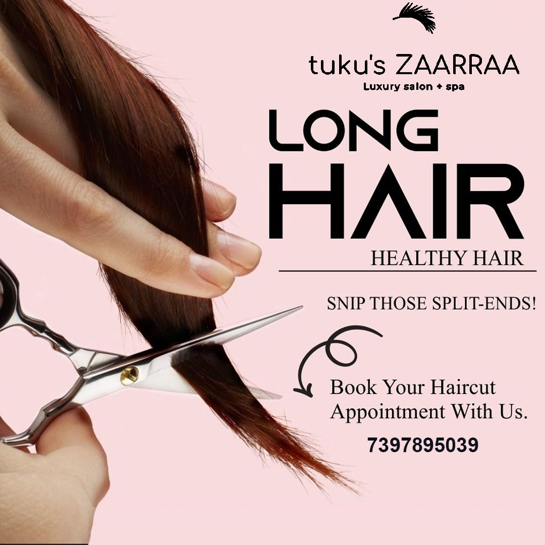 Discover the artistry of Tuku's ZAARRAA Haircuts – where each snip is a brushstroke in creating your perfect masterpiece! 🎨💇‍♀️ 

Book Your Appointments Now
Call: 7397895039 

#TukusZAARRAA #ArtisticHaircuts #HairTransformation #MasterpieceLocks #TreatYourTresses #StyleCanvas