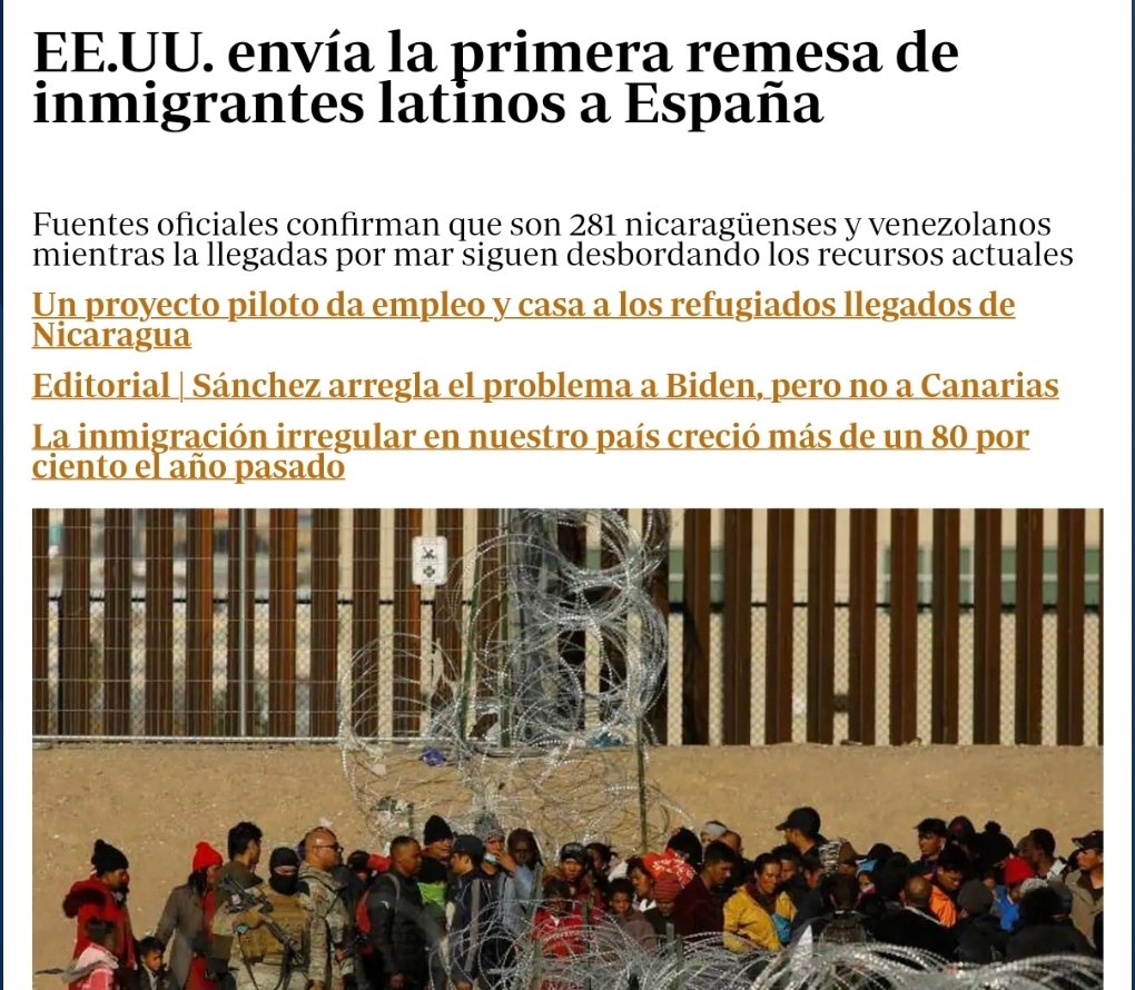 Capitana_espana's tweet photo. Me gustaría que alguien me explicase la política del hijo de fruta que tenemos como Presidente... Con 2.700.000 parados, no paran de entrar inmigrantes de África y ahora también latinoamericanos que no
quiere EEUU y nos lo envian a nosotros,  ¿Qué somos? ¿El cubo de basura de Africa, Europa y América ahora?... ¿Hay alguien ahí?