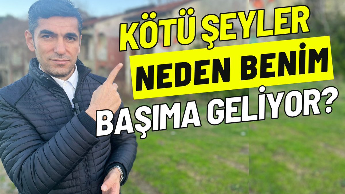Bütün Kötü Şeyler Neden Benim Başıma Geliyor?

👉İzlemek İçin : youtu.be/6LYkaUGOFjc?si…

➡️Abone Ol!

#KişiselGelişim #Olumludüşünce
#OAnGeliyor #Tatil #fırtına #Deprem #MuratKurum #İmamoğlu #Hava #Emekli