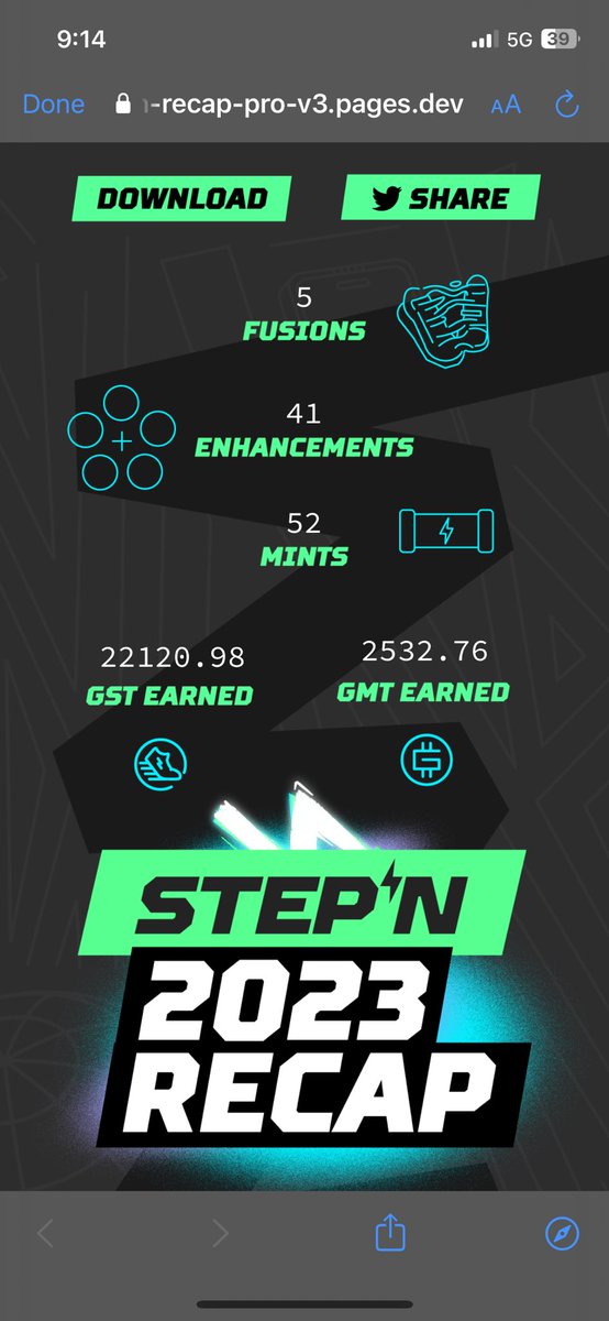 hadenm's tweet photo. @Firelauncher_ @jameswerk @STEPN_Su @lolnooonono @ClubSTEPNFrance @emmanuelstepn @Stepnofficial @GasHeroOfficial @StepnEurope @CioSilv @TatsianaSTEPN @ViT0ViT0ViT0 @ktrainUSA_STEPN @u_stepn https://t.co/HS2sw2JKXa