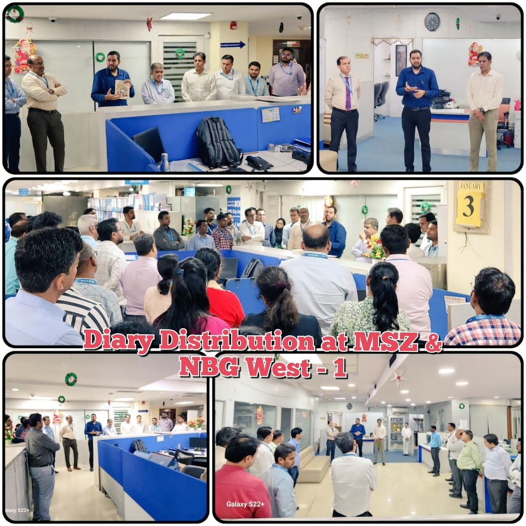 As a part of our yearly tradition last week ,diary distribution of our @boioamng was done at various locations. All our membership appreciated useful contents compiled in diary. Wall &amp; table calendars were also eagerly awaited by the members. We briefed the membership about the