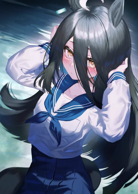 #ウマ娘 セーラー服カフェ 