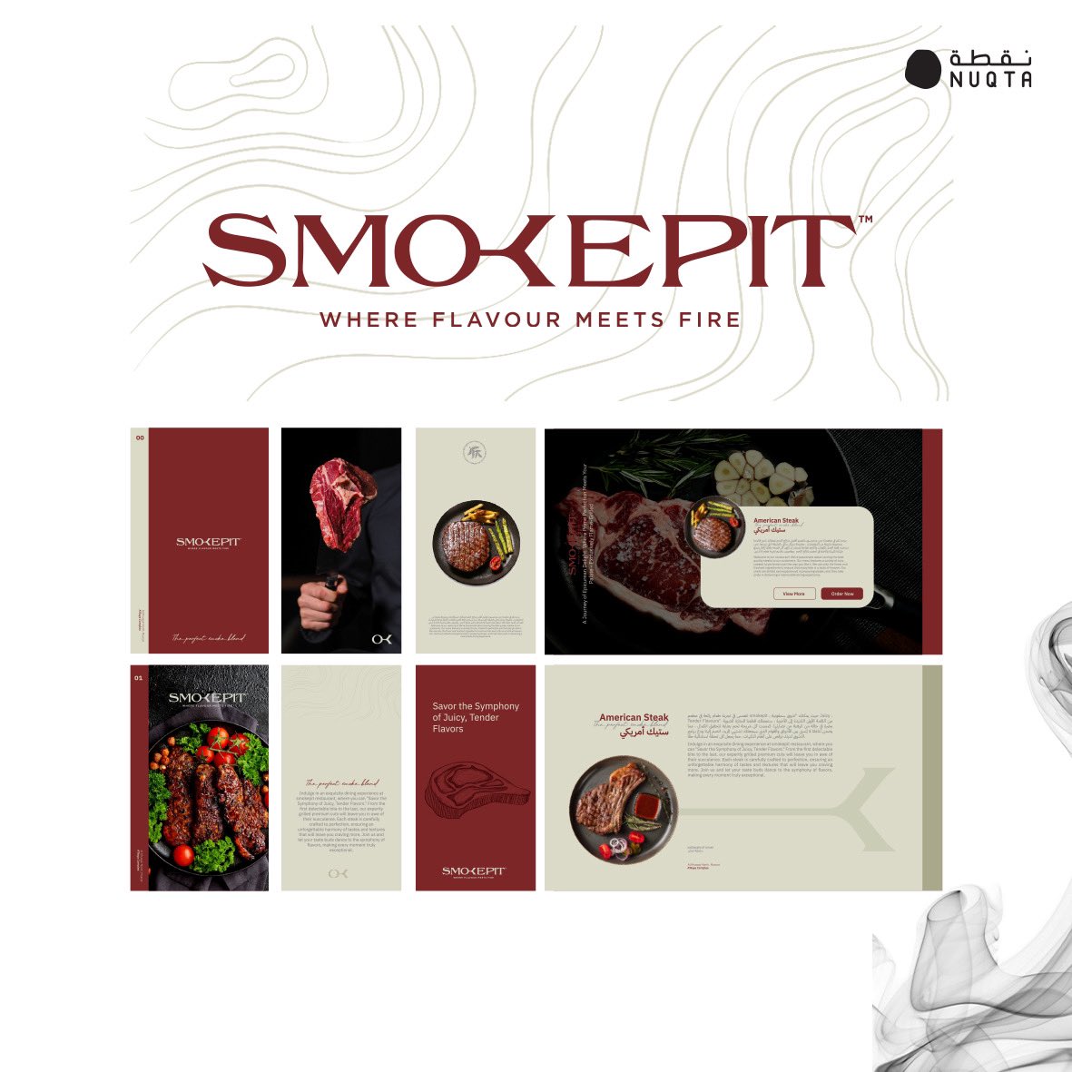 NuqtaCc's tweet photo. WHERE FLAVOUR MEETS FIRE !!! 

Branding| https://t.co/5dEDVgiNea 
Interior Design| @Hama_designs 
Project| smokepit
Location| @Arayacomplex https://t.co/SPWG9ISCCJ