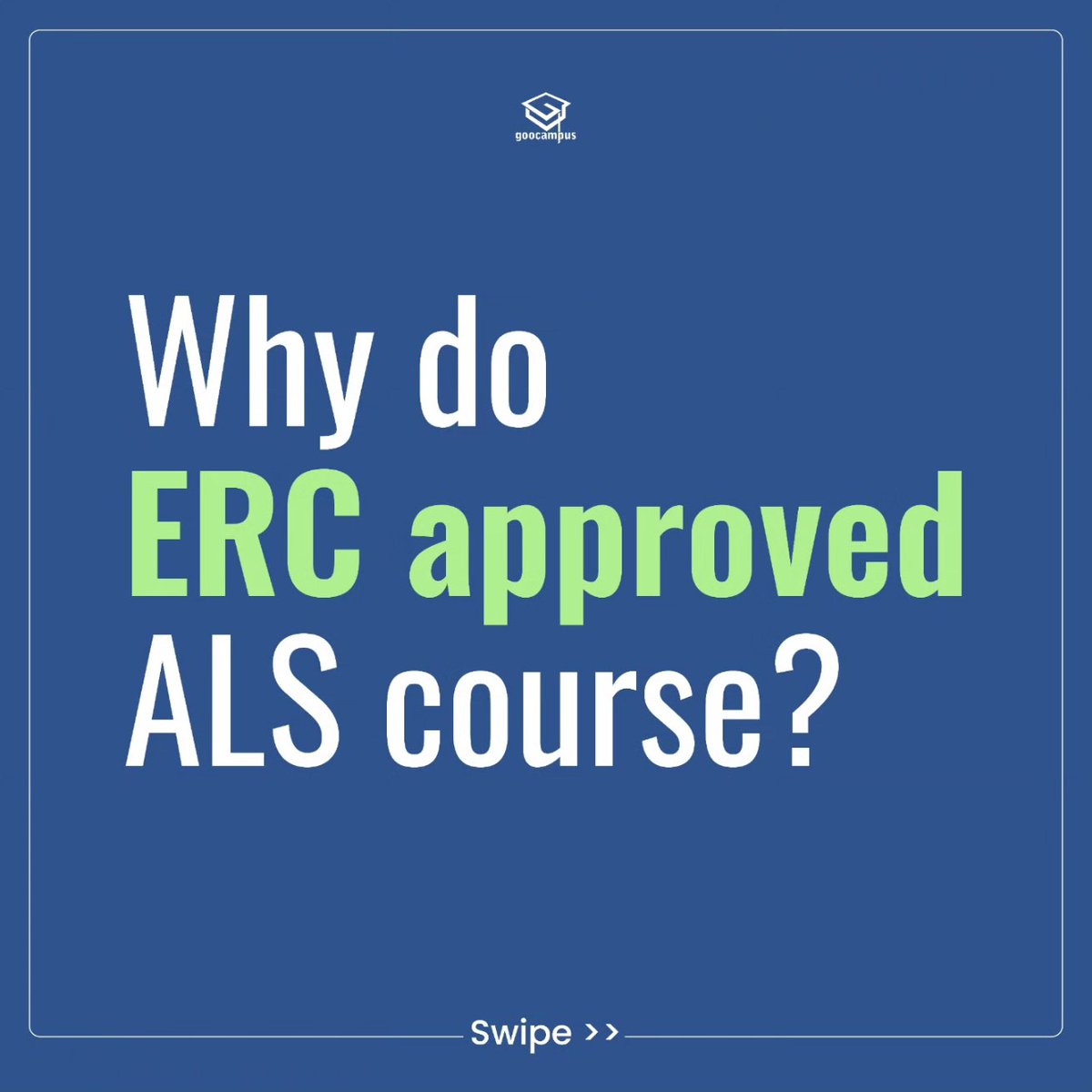 goocampus_in's tweet image. Here's why you should do ERC approved ALS course if you planning to become a doctor in the UK. 
Swipe to read! 
To register for the upcoming ALS batch, check the link in bio.
.
.
#goocampus #als #alscourse #advancedlifesupport