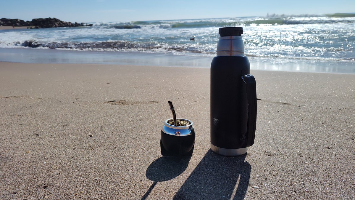 Arrancando el día! 🧉🏖️🌊