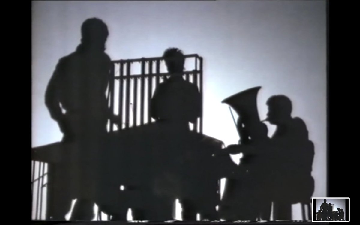 RIP John White, composer. He wrote Wut for George W. Welch in 1987, around the same time as this photo... We played various other pieces of his, often in arrangements by Ian Gardiner @LoneArranger2