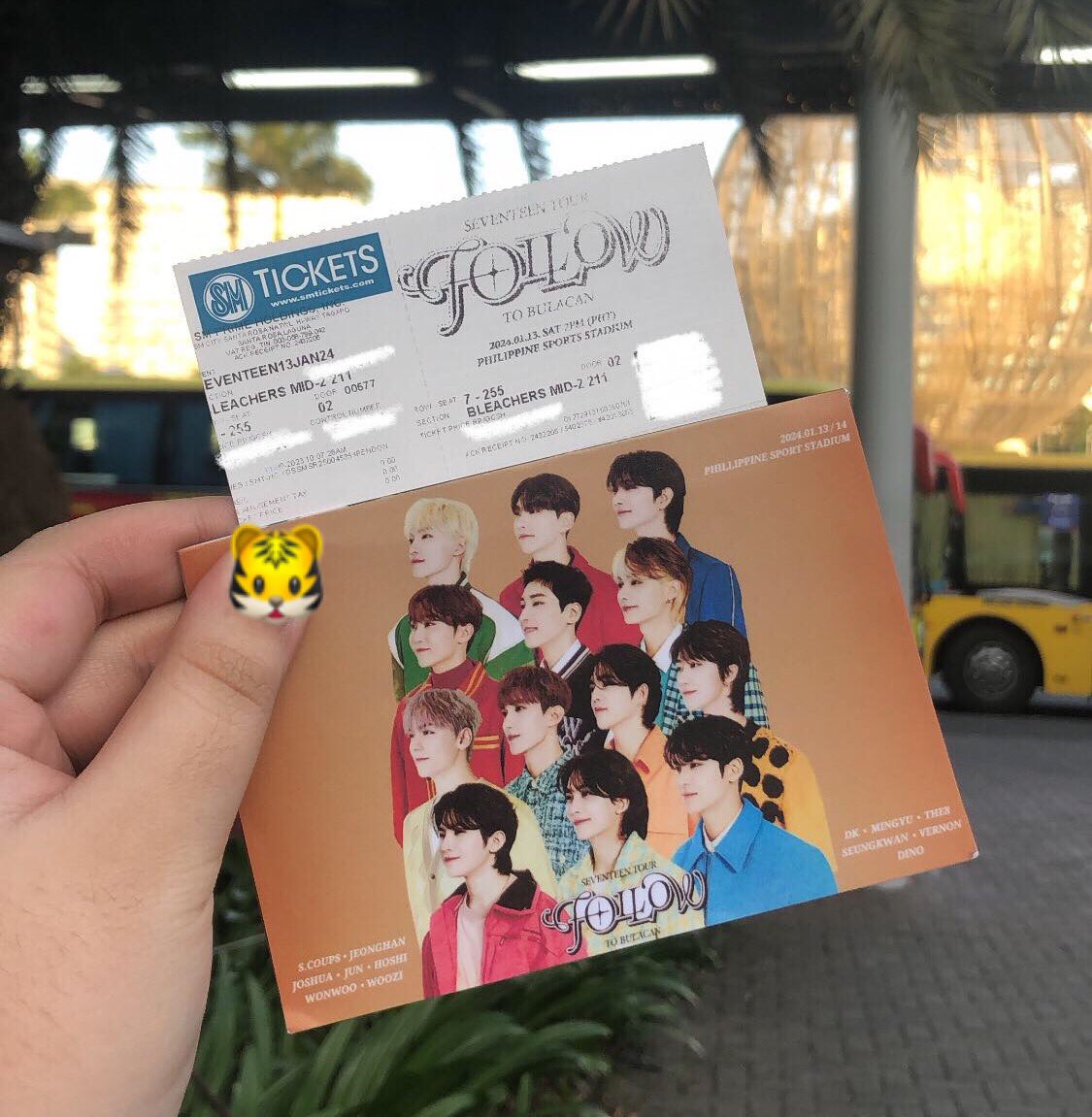 dkkarts's tweet photo. ࿐ྂ 🫧 #rielmails 

      🪷 FINALLYYYYY NO MORE PAGDADABOG FOR THE WHOLE YEAR !! 🥹 i’m seeing seventeen next week all thanks to @kimtakata__ for selling me this ticket huhu sinagot ni Lord ang prayers ko nung simbang gabi 😭❤️‍🔥 https://t.co/6ZQFpWToAg