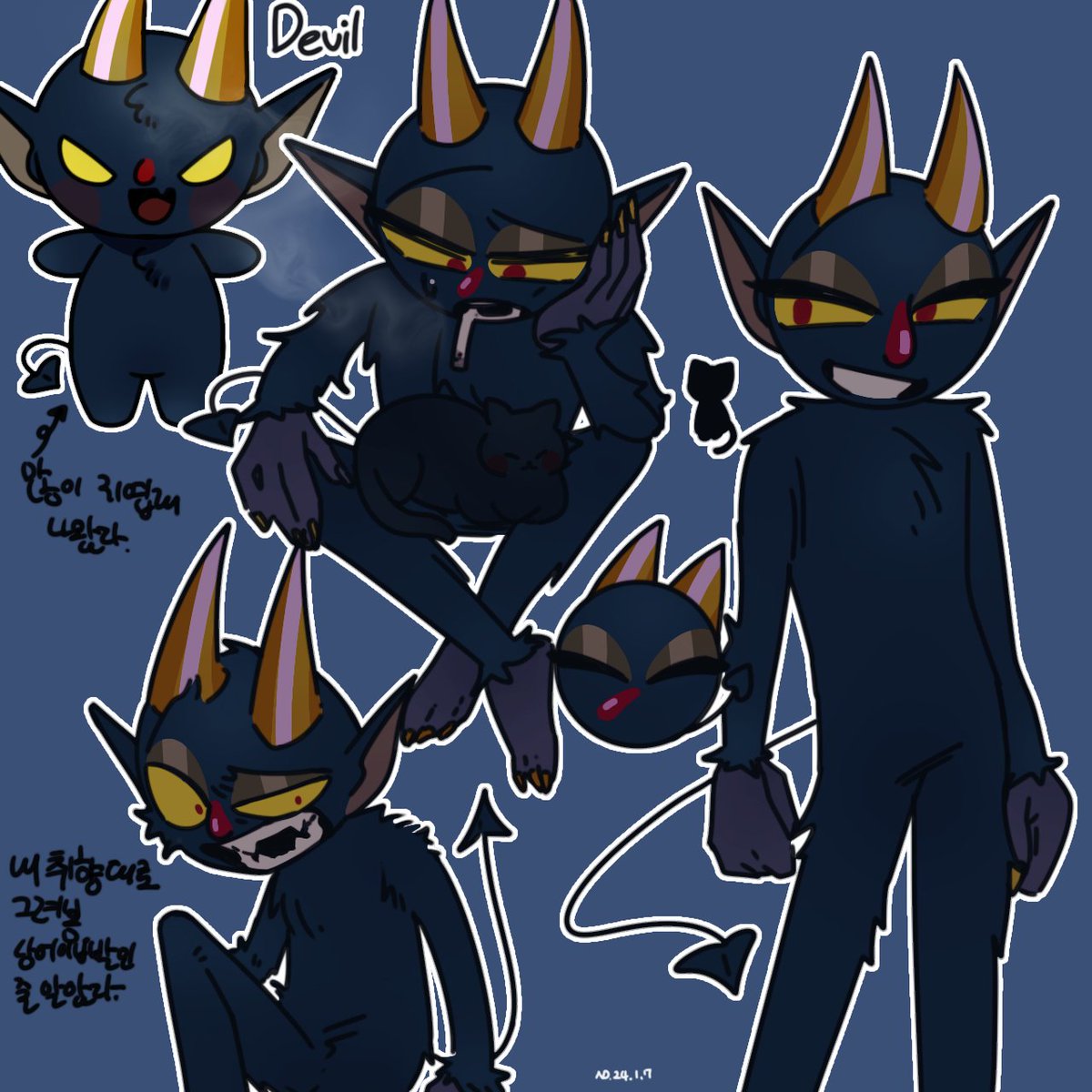 Nada_3130a's tweet photo. DOODLE😈
#Cuphead #devile https://t.co/XGLAbIYRK5