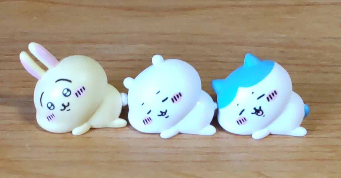 kashinoki19's tweet photo. 心が和む☺️

セリアで購入
うさぎ &amp; ちいかわ &amp; ハチワレ https://t.co/H5bX9SwUJb