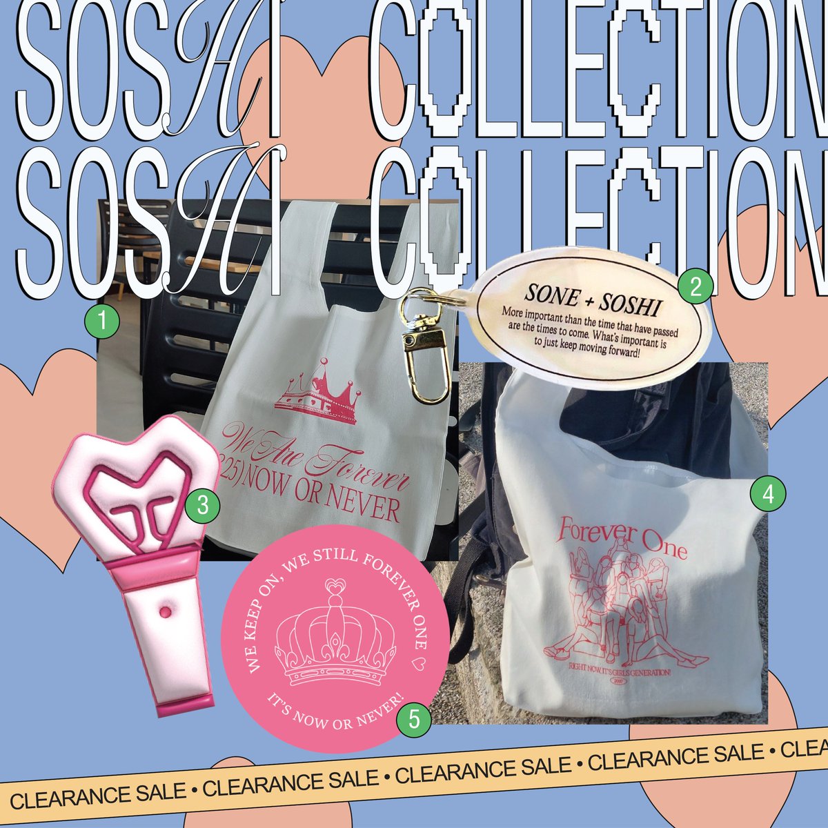 ꒰  CLOUD CLUB
CLEARANCE SALE ꒱

snsd collection 👑
   ⤷  as low as ₱50
   ⤷  keychains, griptoks &amp; tote bags .ᐟ

🌐 shopee.ph/cloudclub