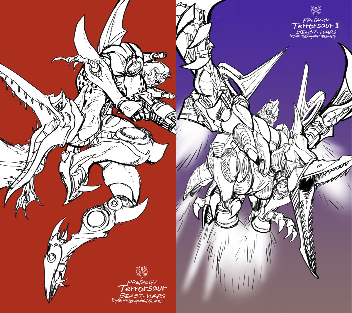 BW_008's tweet image. 《Transformers:Beast Wars》-Terrorsaur! #TransformersRiseoftheBeasts #Transformers