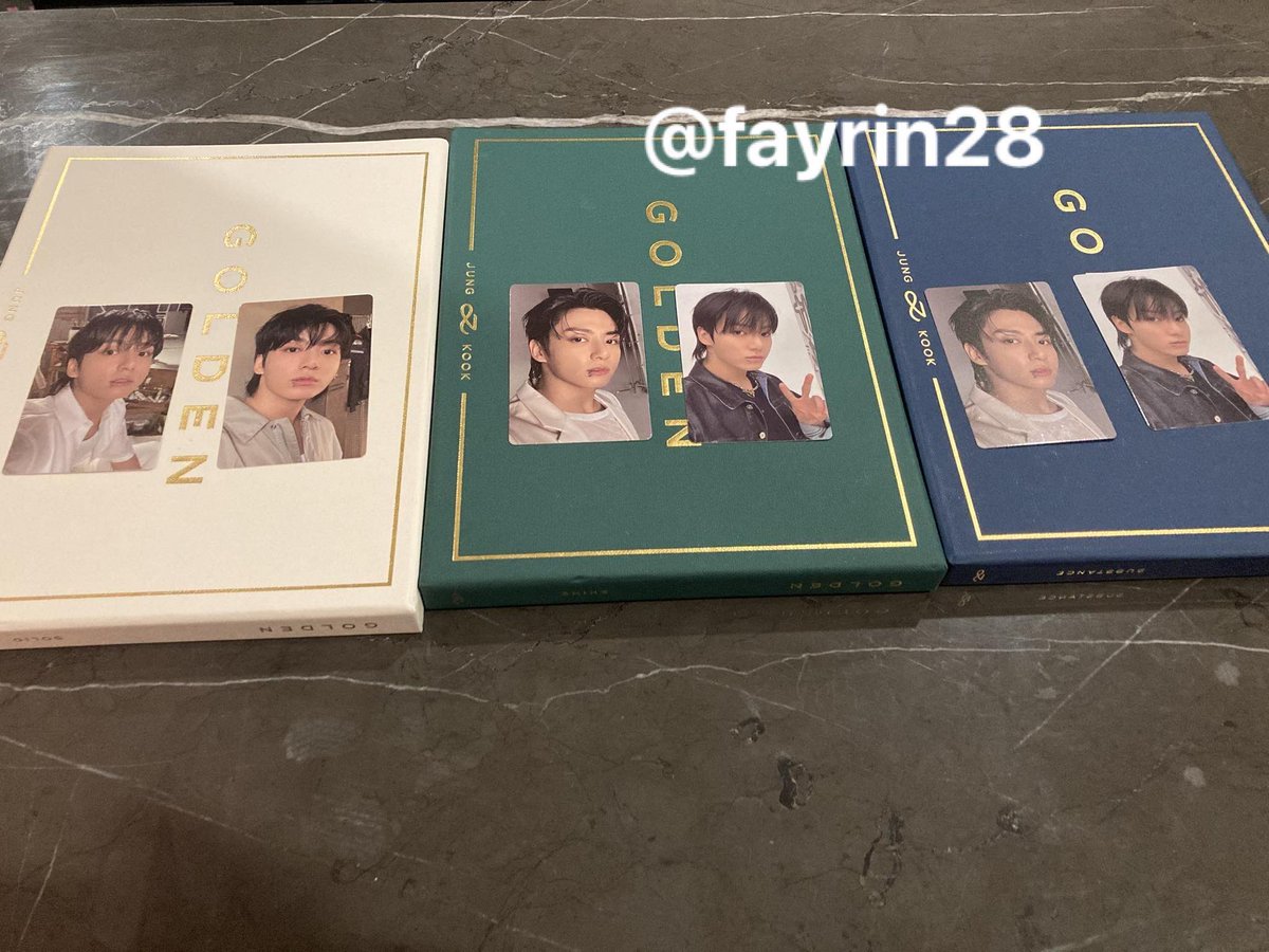 Fayrin28's tweet photo. ขายการ์ดจองกุก จากอัลบัมโกลเด้นค่ะ
#การ์ดจองกุก #ตลาดนัดบังทัน https://t.co/aJrwAW92kp