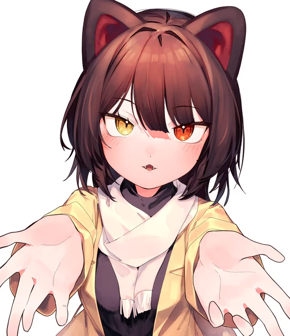 「こっちおいで」#いぬいらすと 