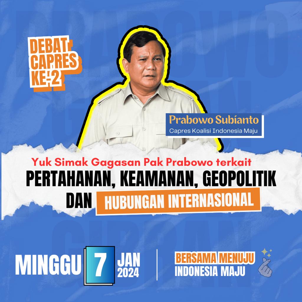 Waaa sangat menguasai nih Pak Prabowo goodluck pak 
#WaktunyaPrabowo #GemoySamsul02