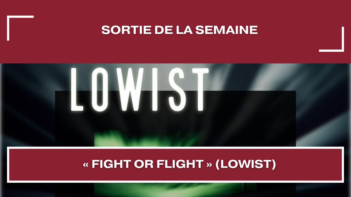 🗞️

Bonjour et bienvenue dans notre traditionnelle rubrique « sortie de la semaine » !

Commençons ce premier épisode de 2024 en vous souhaitant une excellente année ! 

Pour ouvrir le bal, focus sur « Fight or Flight » par LOWIST.

Lien de l’article 🔗 : moshmind.wixsite.com/moshmind/post/…