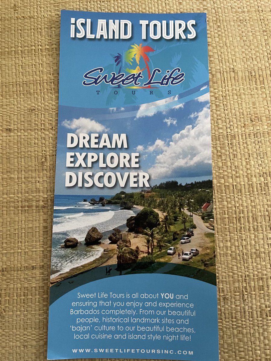 Barbadoshouse's tweet photo. Booking your 2024 holiday to Barbados? When you are on island you must experience Sweet Life island tour. Owner operated with an amazing team ready to look after you and show you the history, beauty and vibrant culture of Barbados. Try the rum punch!!
https://t.co/Jiyo4OThe2 https://t.co/lpmfImxRSk